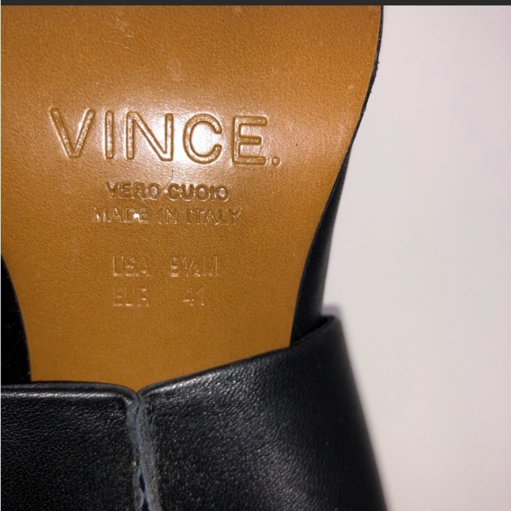 Vince Jody Mule Booties size 9.5 - Picture 11 of 14